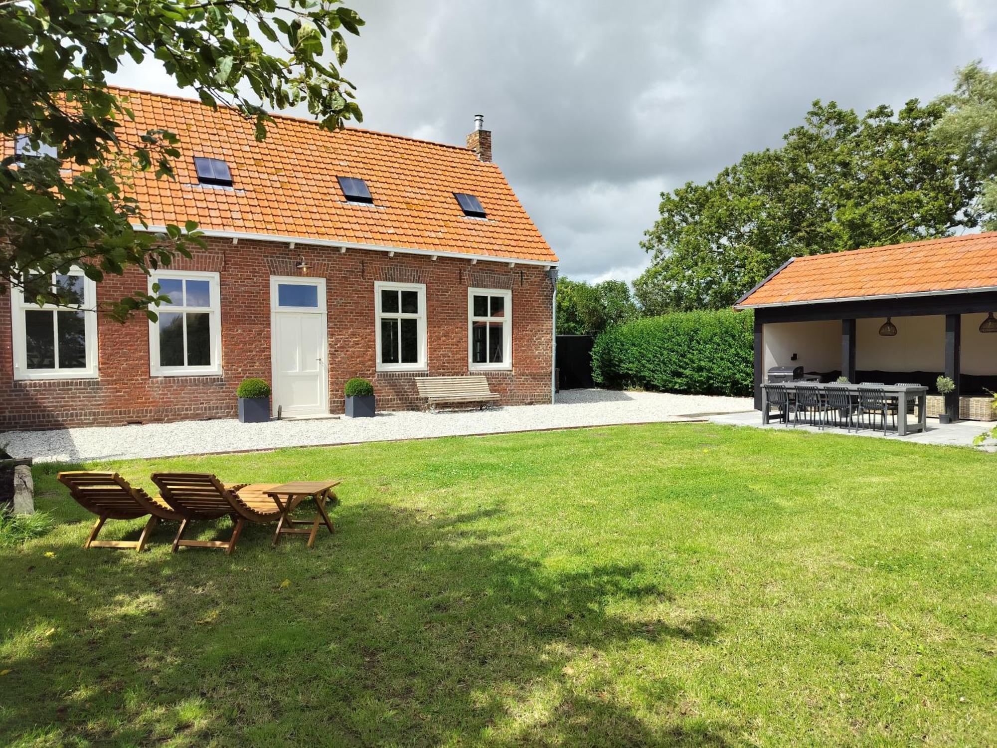 B&B 'Hof Baaiweg' Met Barrelsauna Zoutelande Εξωτερικό φωτογραφία
